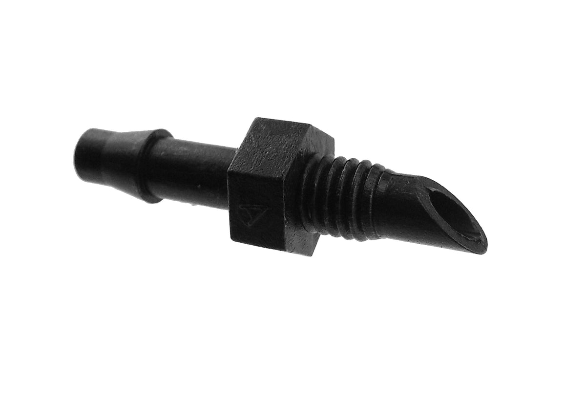 Antelco 40945 Micro Adapter – 4mm Barb × 10-32 UNF Thread