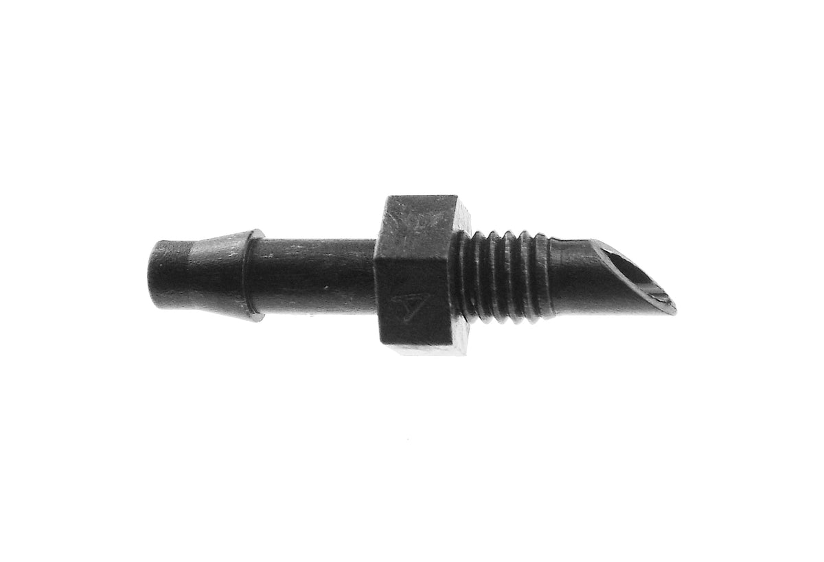 Antelco 40945 Micro Adapter – 4mm Barb × 10-32 UNF Thread