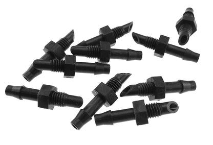 Antelco 40945 Micro Adapter – 4mm Barb × 10-32 UNF Thread