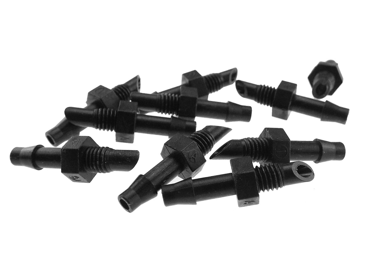Antelco 40945 Micro Adapter – 4mm Barb × 10-32 UNF Thread