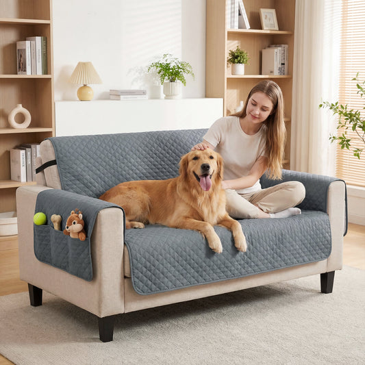 PawHut Waterproof Sofa Cover 2 Seater for Pets