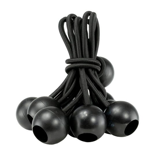 Black Ball Bungees – 4″, Pack of 10 or 100