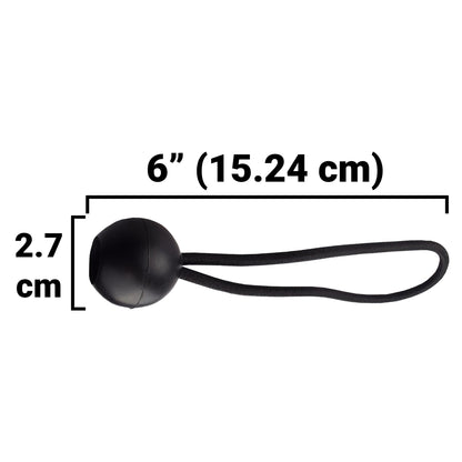 Bungee Ball 6" Black