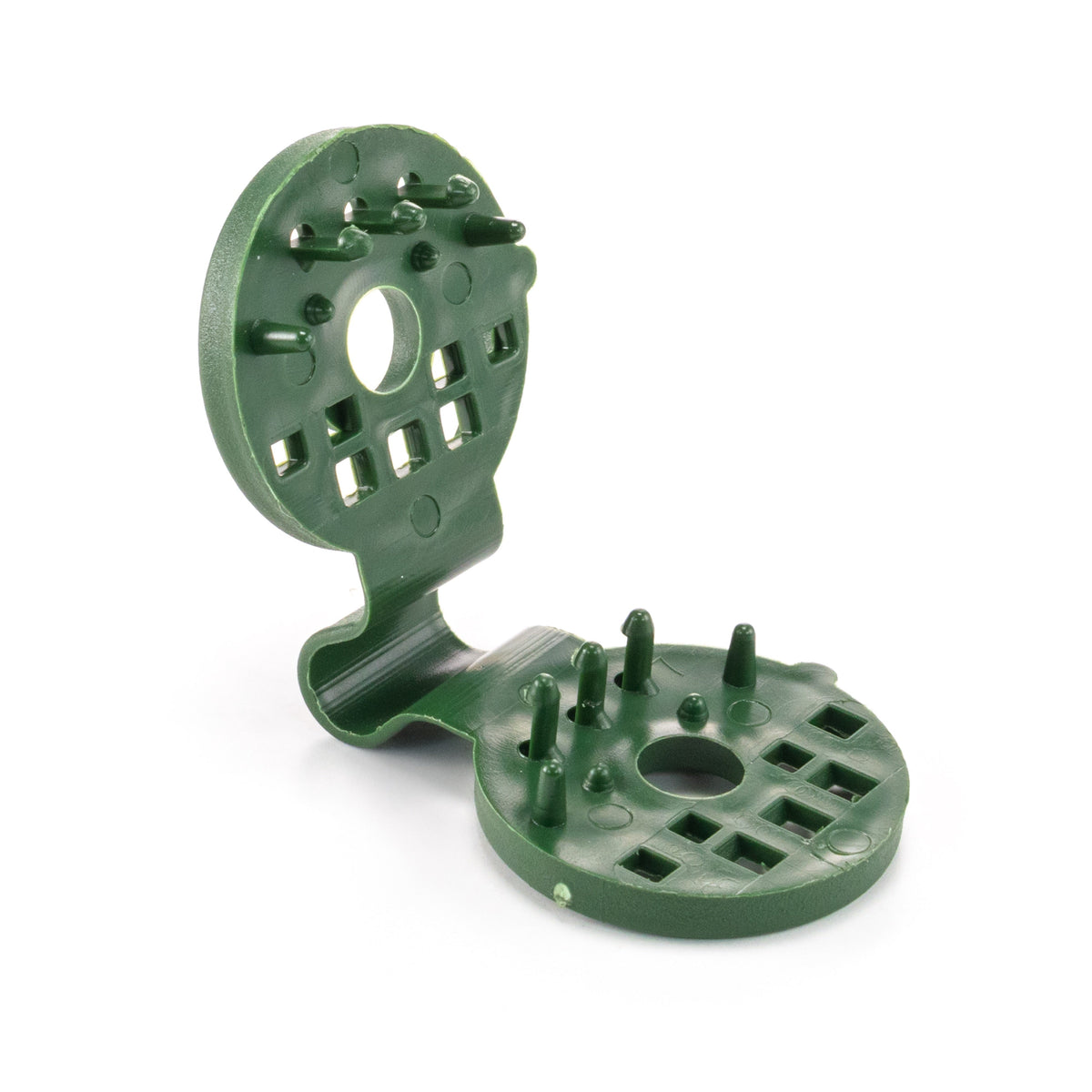 Green Mesh Shade-Net Clip with Tie Hole – 1 Clip