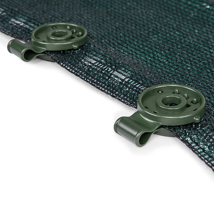 Green Mesh Shade-Net Clip with Tie Hole – 1 Clip