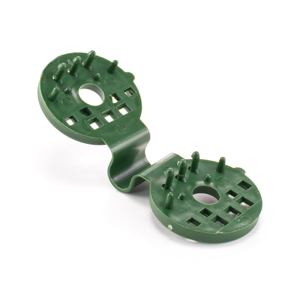 Green Mesh Shade-Net Clip with Tie Hole – 1 Clip