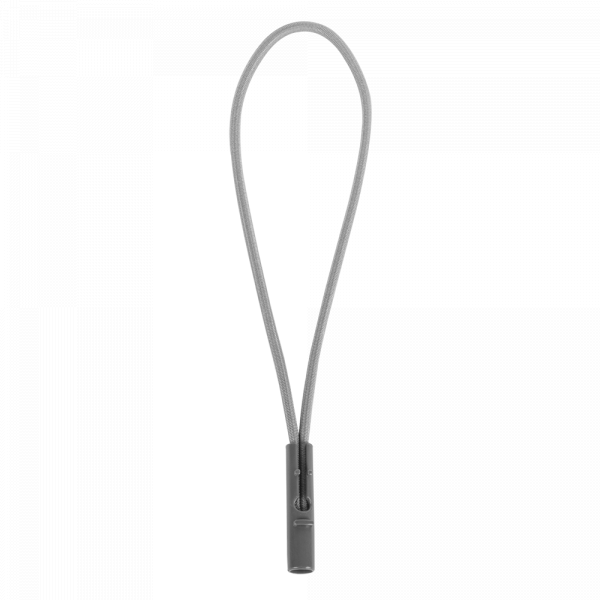 6″ Grey Bungee Cord with Black T-Bar – Single