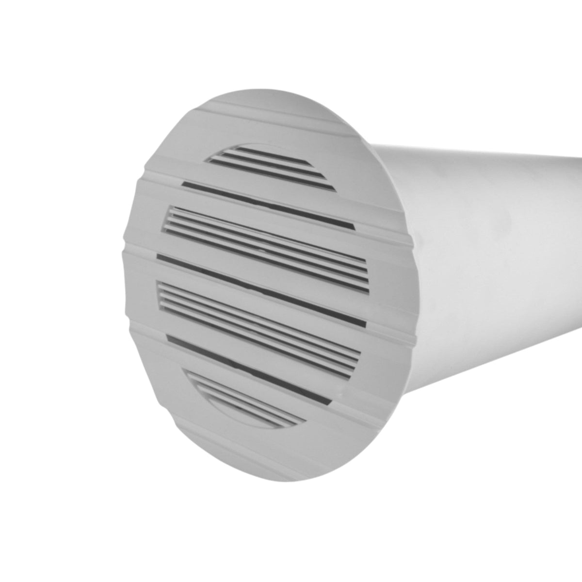 100mm Through-Wall Vent Kit – Bella Round, Brown Outer Hood