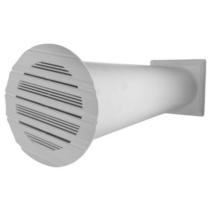 100mm Through-Wall Vent Kit – Bella Round, Brown Outer Hood
