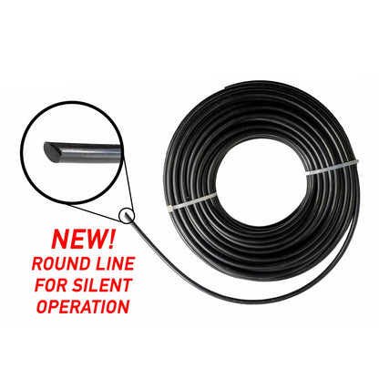 Strimmer Line Black Round 2.7mm x 15m
