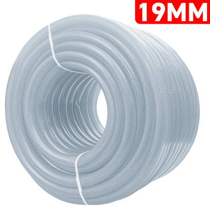 19mm Transparent Braided Reinforced PVC Hose