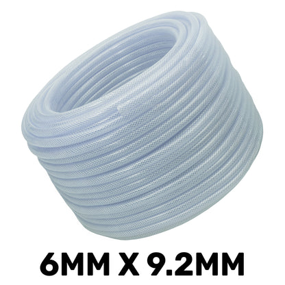 6mm Transparent Braided Reinforced PVC Hose
