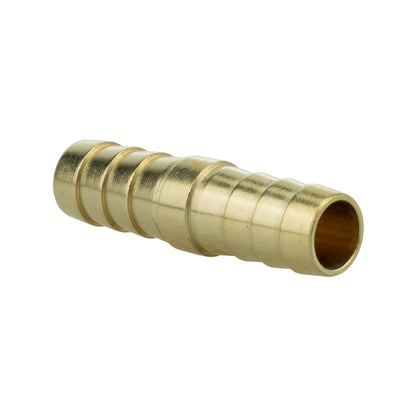 Brass Straight Hose Joiner – 10mm Barbs