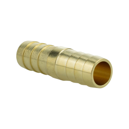Brass Straight Hose Joiner – 12.5mm Barbs