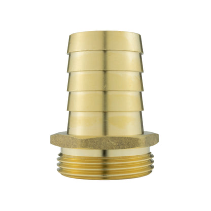 Brass Hose Tail Adapter – 32mm Barb × 1¼″ BSP Male