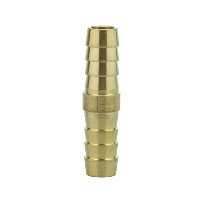Brass Straight Hose Joiner – 8mm Barbs