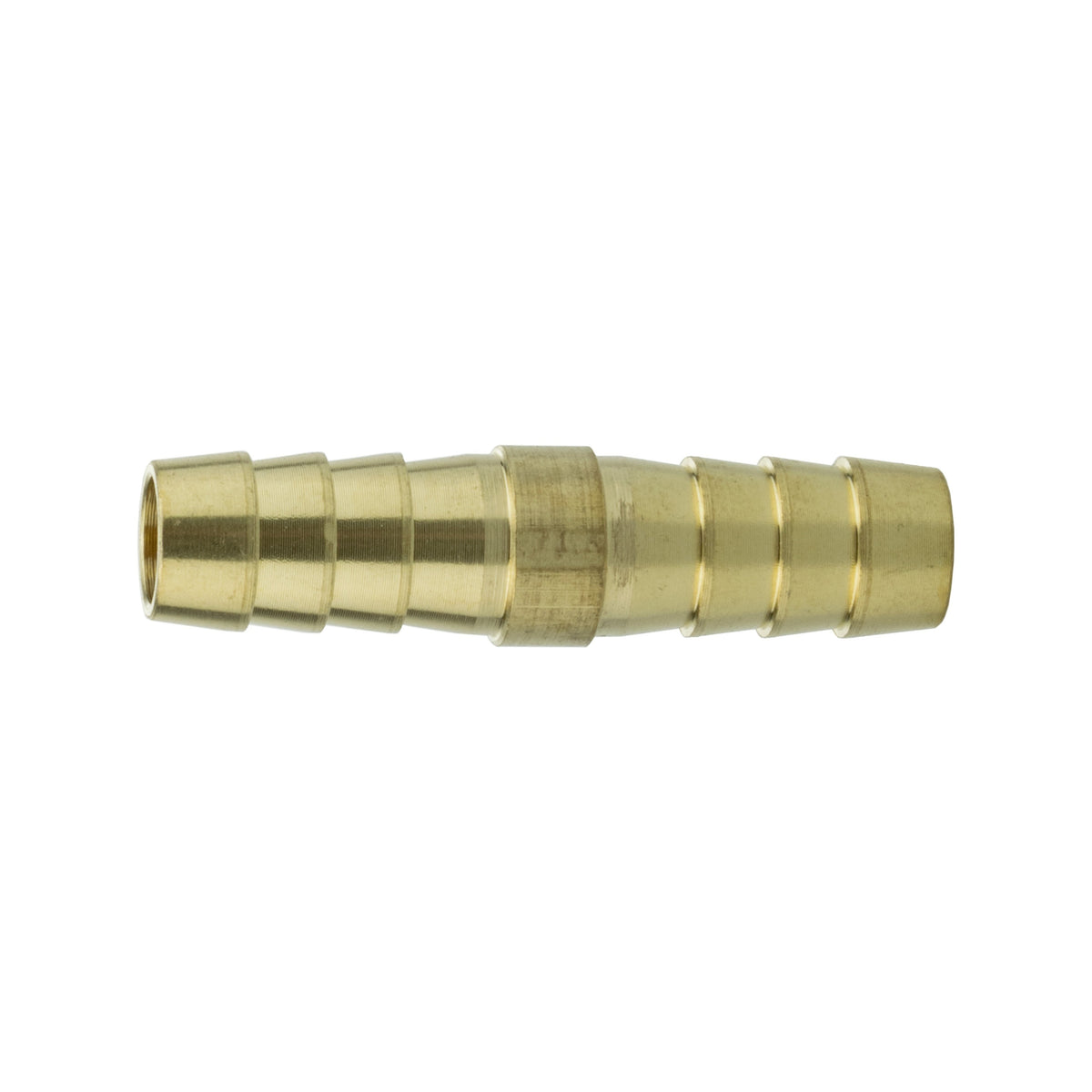 Brass Straight Hose Joiner – 8mm Barbs