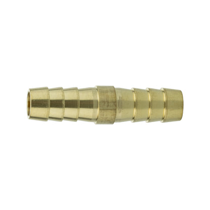 Brass Straight Hose Joiner – 8mm Barbs