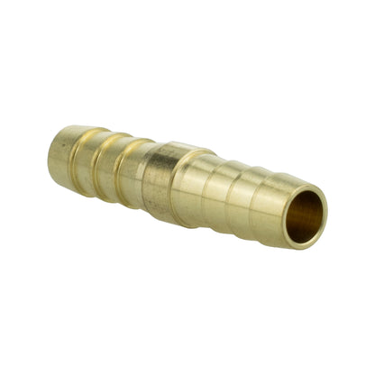 Brass Straight Hose Joiner – 8mm Barbs
