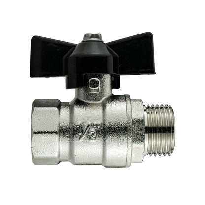 20mm MDPE Wall Kit – Butterfly Valve & Lime Plug