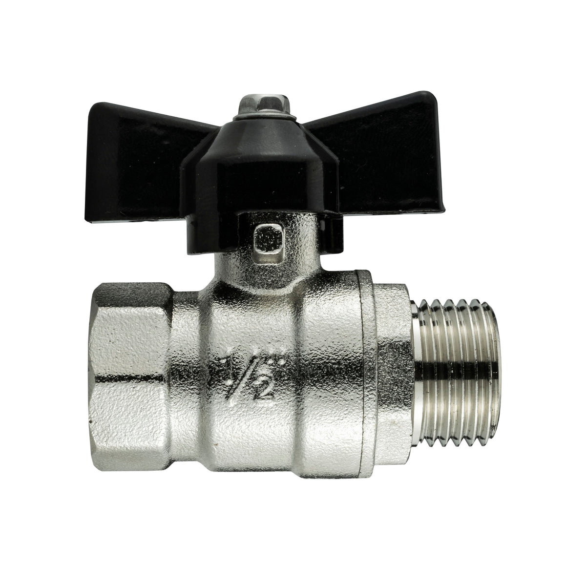 20mm MDPE Wall Kit – Brass Butterfly Valve