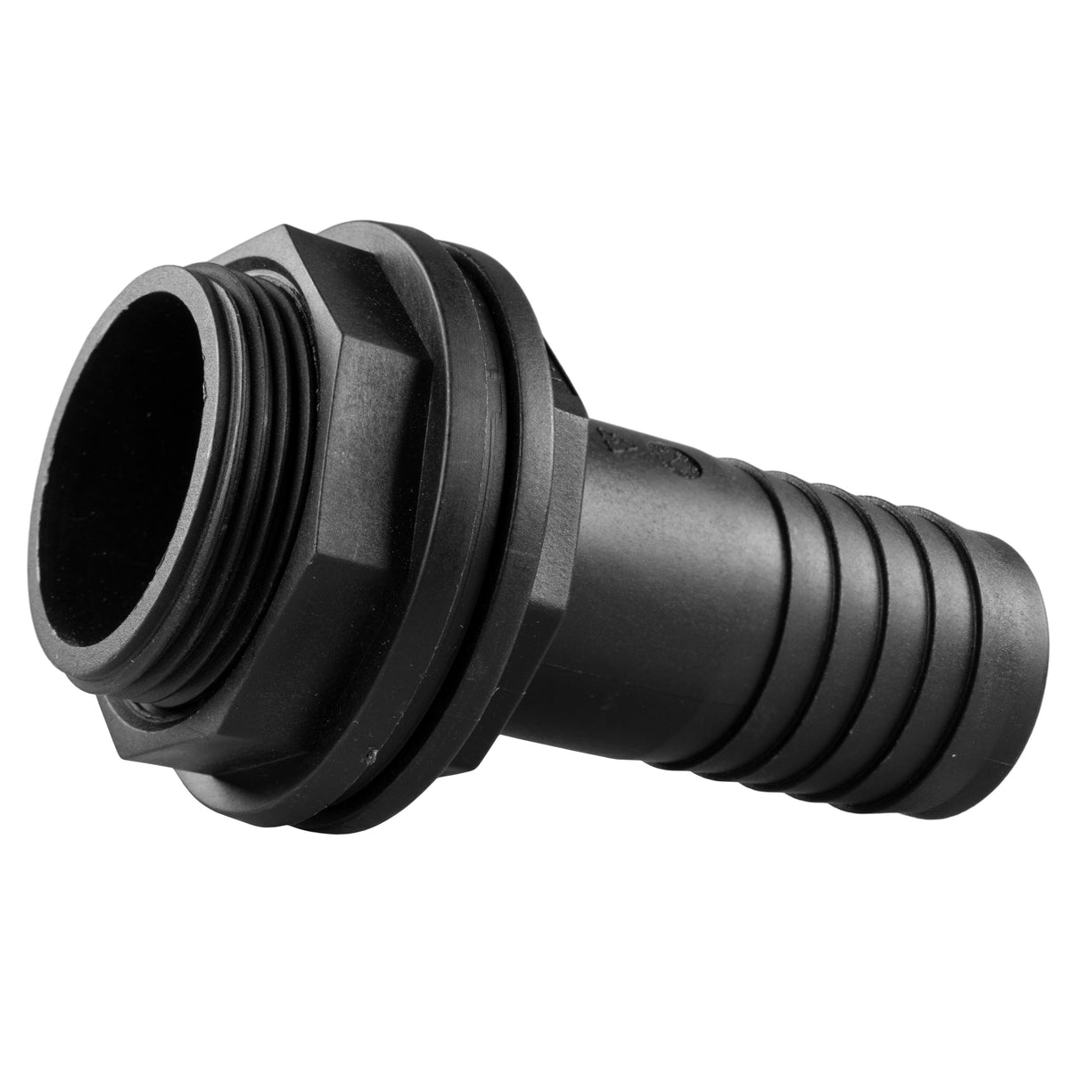 ½″ BSP Tank Connector – ½″ Barb & 21mm Cutter