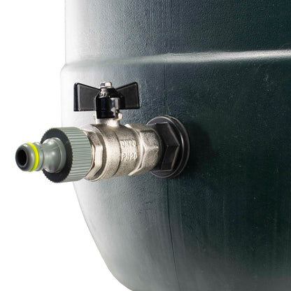 ½″ BSP Water Butt Valve Kit with Quick-Connect Outlet