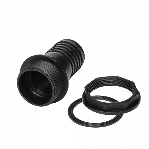 ½″ BSP Tank Connector – ½″ Barb & 21mm Cutter