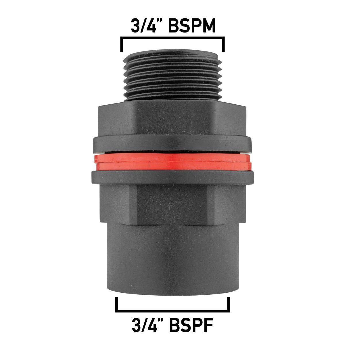 ¾″ BSP Water Butt Quick-Connect Kit – White Line Hose Socket