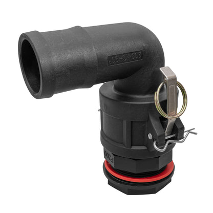 Camlock Water Butt Connector Kit with 90° Hose Tail