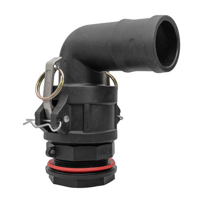 Camlock Water Butt Connector Kit with 90° Hose Tail
