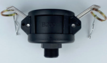 Type B Reducing Camlock – 2″ Female Coupler to ¾″ BSP Male