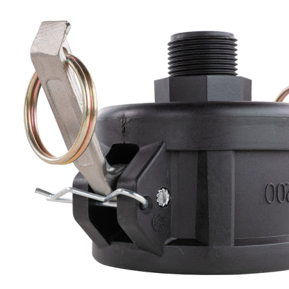 Type B Reducing Camlock – 2″ Female Coupler to ¾″ BSP Male