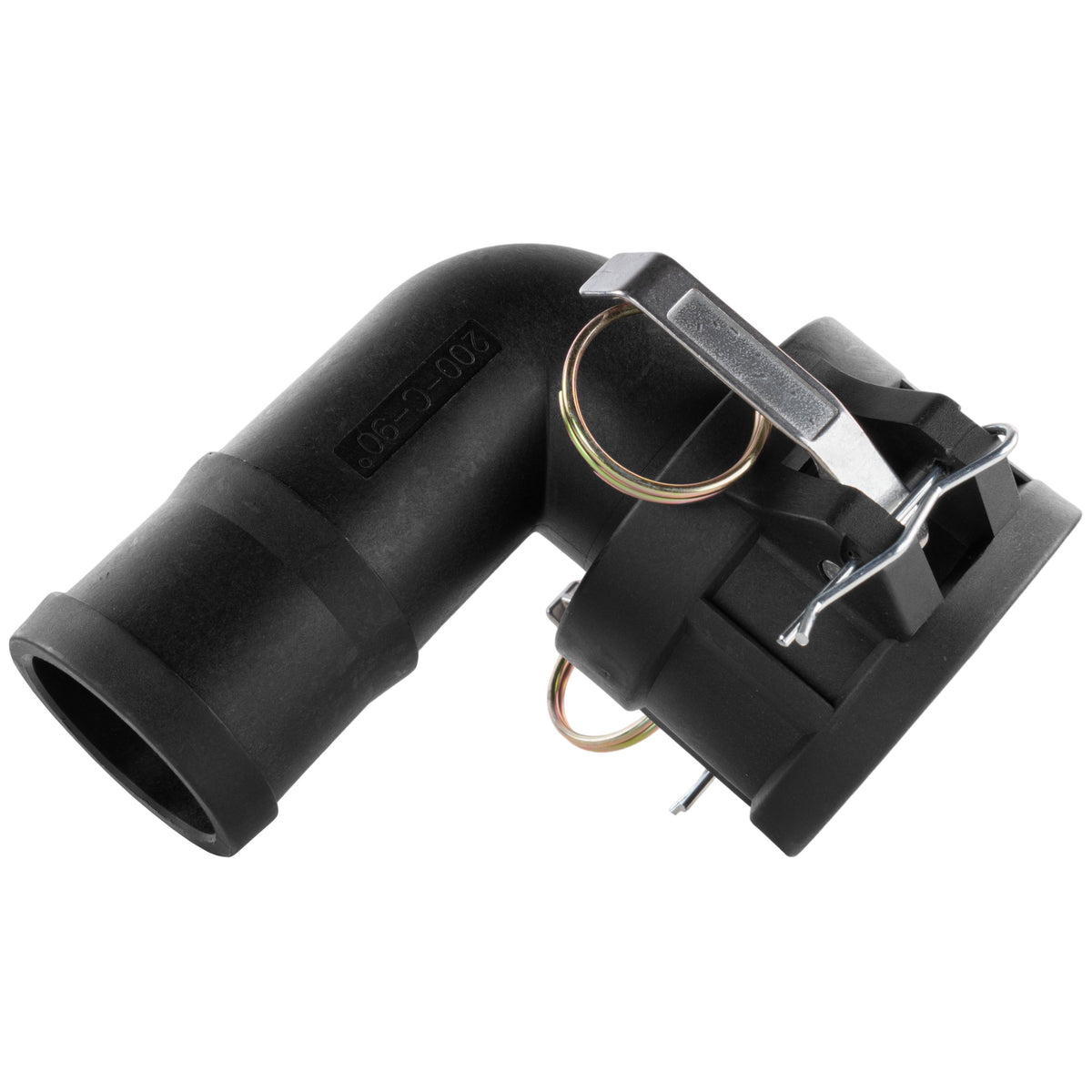 Type C Camlock 90° Elbow – 2″ Female to 2″ Hose Tail