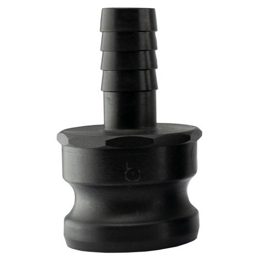 Type E Camlock Adapter – 2″ Male to 25mm Hose Barb