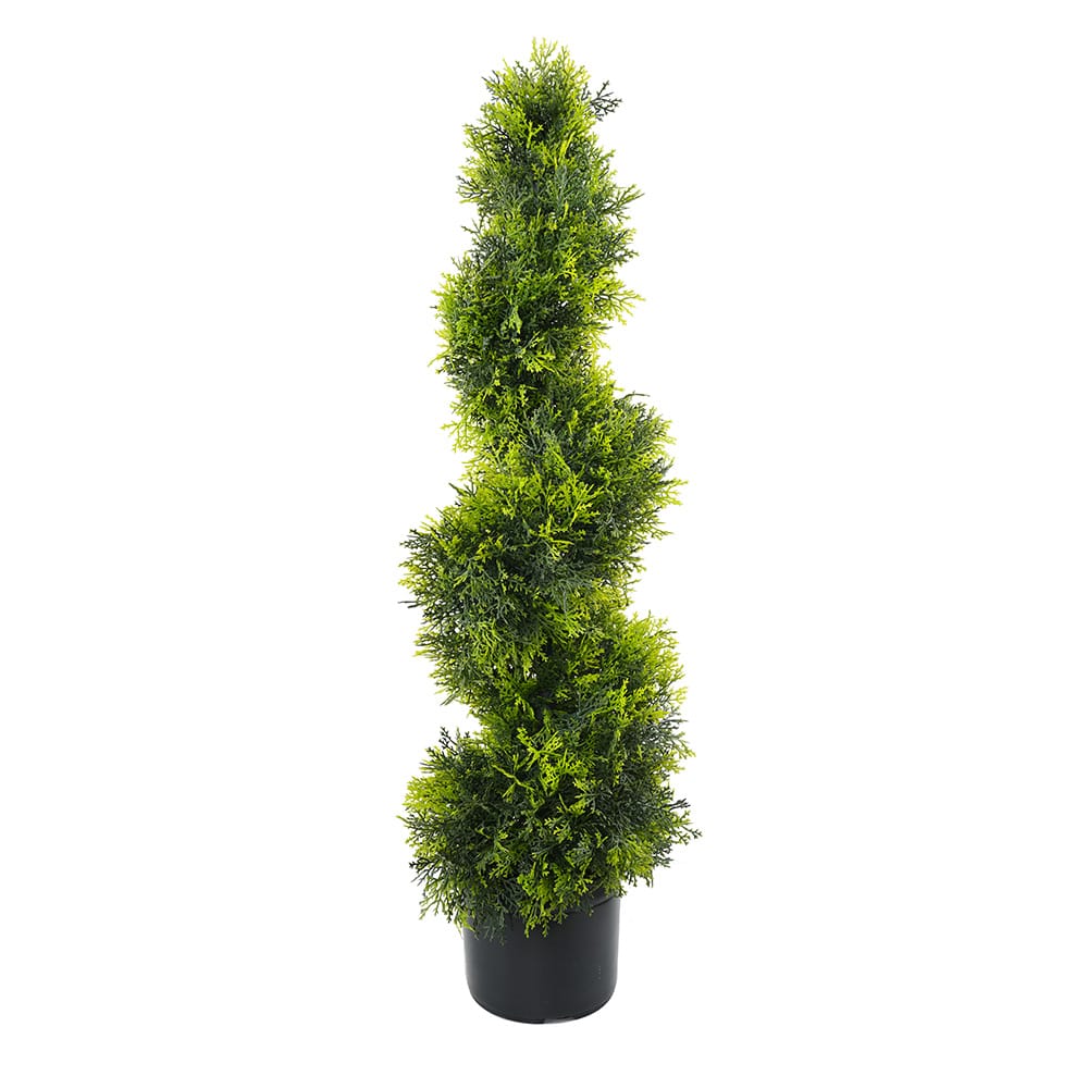 Artificial Cypress Spiral Tree 90cm