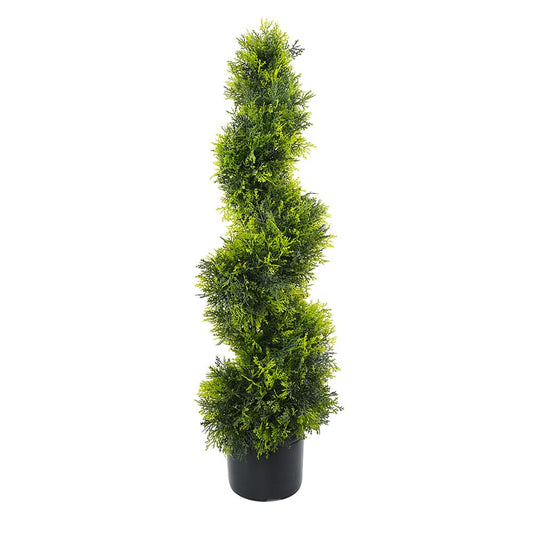 Artificial Cypress Spiral Tree 90cm
