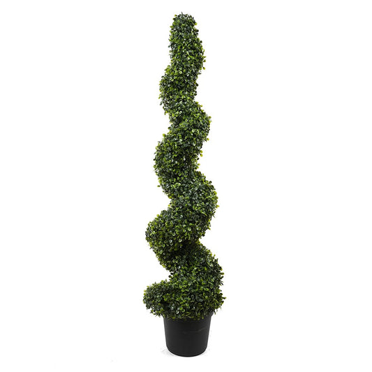 Artificial Boxwood Spiral Tree 120cm