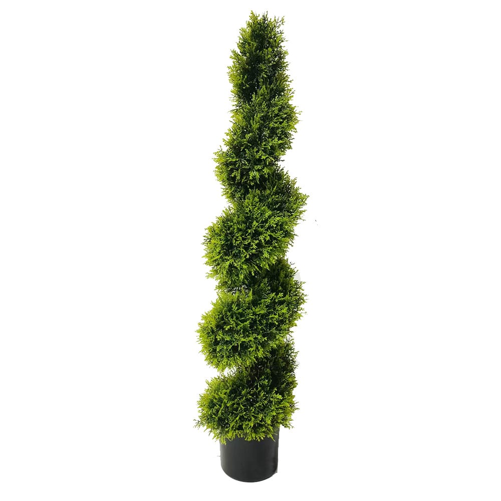 Artificial Cypress Spiral Tree 120cm