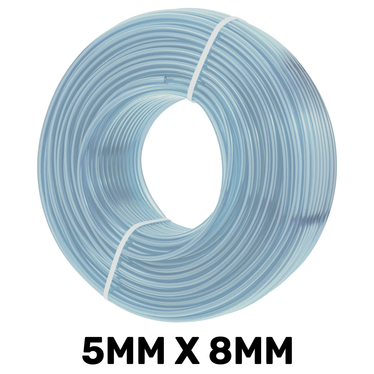 Clear PVC Tubing – 5mm Bore × 8mm OD, Length Options