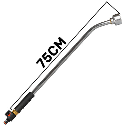 75cm Watering Lance with Black Valve & Quick-Connect Plug