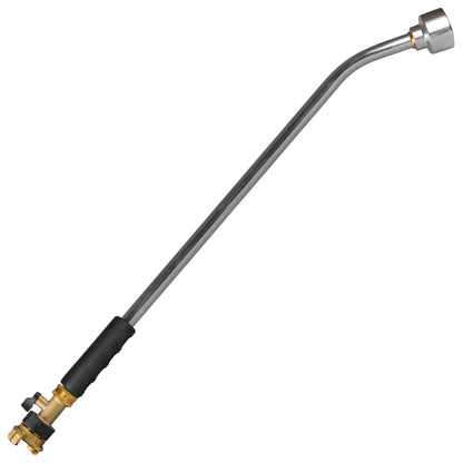 75cm aluminium watering lance with brass valve and brass claw coupling.