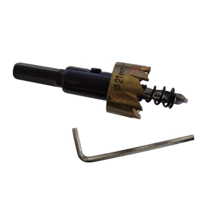 21mm HSS Hole Cutter for Water Butt Fittings; supplied product shown.