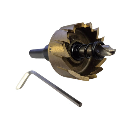 27mm HSS Hole Cutter for Water Butt Fittings; supplied product shown.