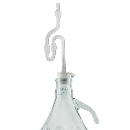 2 × 5L Glass Demijohns – Airlocks & Bungs & Syphon Tube