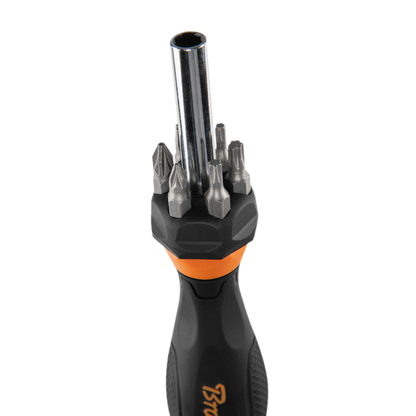 Screwdriver with 17-Piece Multi-Bit Set