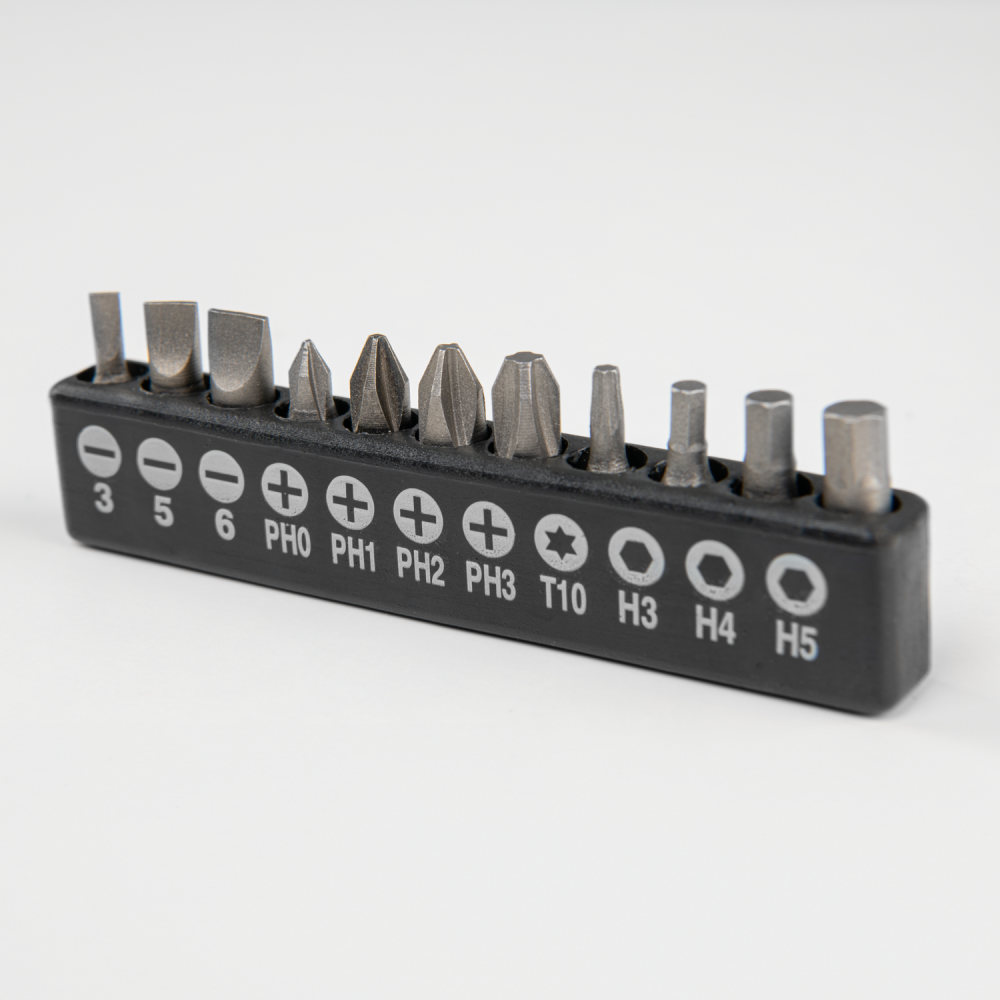 Screwdriver with 17-Piece Multi-Bit Set
