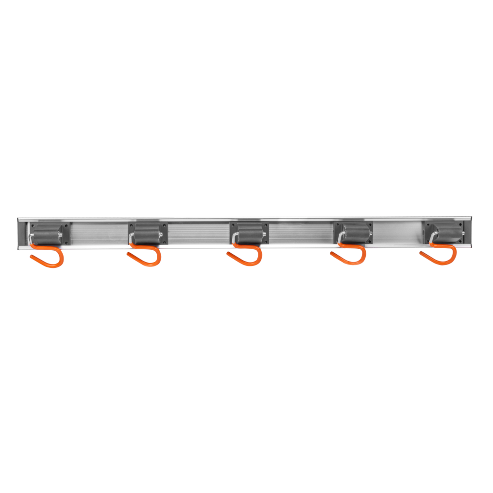 79cm Wall Tool Rail with 5 S-Hooks