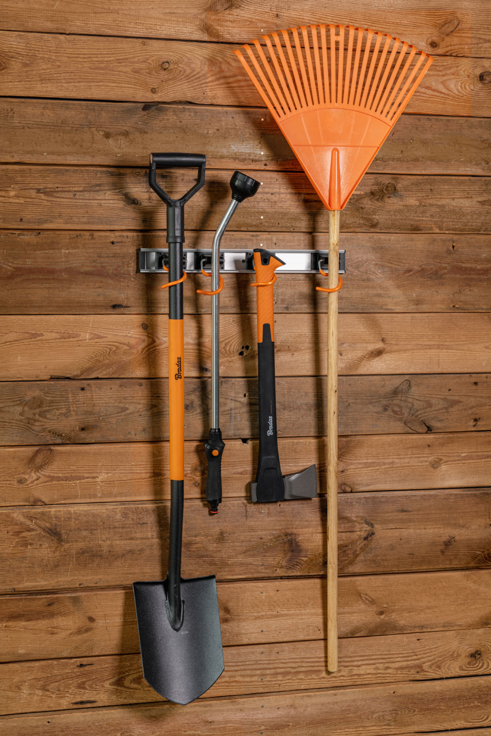 79cm Wall Tool Rail with 5 S-Hooks
