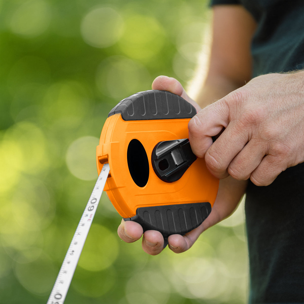 Fibreglass Tape Measure, 13mm – 20m, 30m or 50m; selected length supplied.